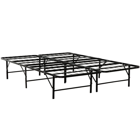 Quick Setup and Universal Fit - King Size Metal Bed Foundation for Any Mattress