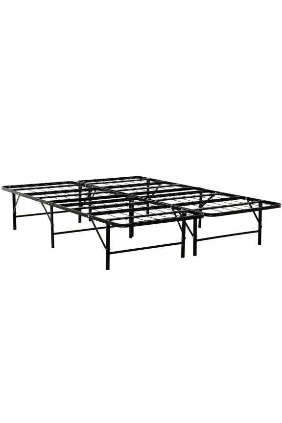 Quick Setup and Universal Fit - King Size Metal Bed Foundation for Any Mattress