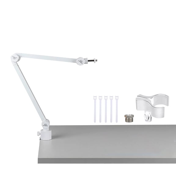 Quick Setups Lightweight Overhead Microphone Mount Stand Holder For Studio Recording And Video Broadcasting