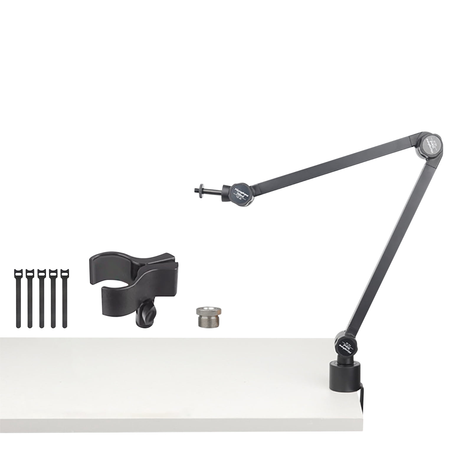 Quick Setups Lightweight Overhead Microphone Mount Stand Holder For Studio Recording And Video Broadcasting