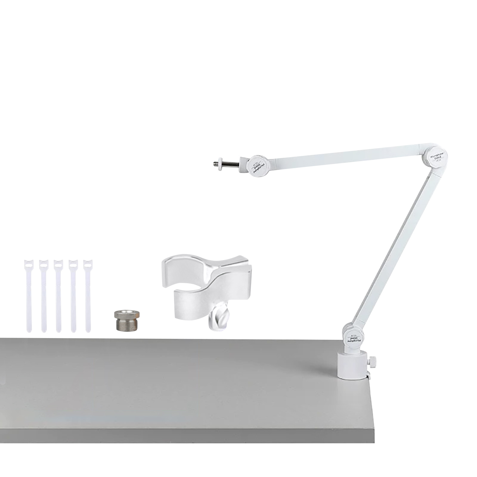 Quick Setups Lightweight Overhead Microphone Mount Stand Holder For Studio Recording And Video Broadcasting