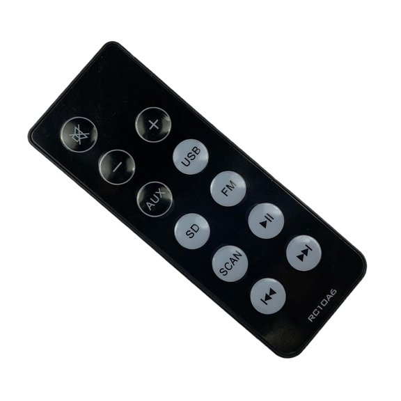 Quick Setups Remote Control for RC10A6 Desktop Soundbar Ergonomic Handling for Home