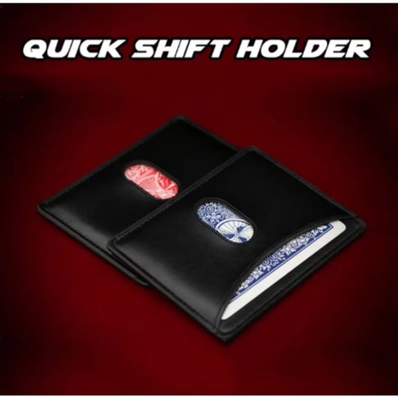 Quick Shift Holder  The Ultimate Switching Card Wallet Close Up Magic Tricks Magic Accessories Gimmicks Magician Street Magia