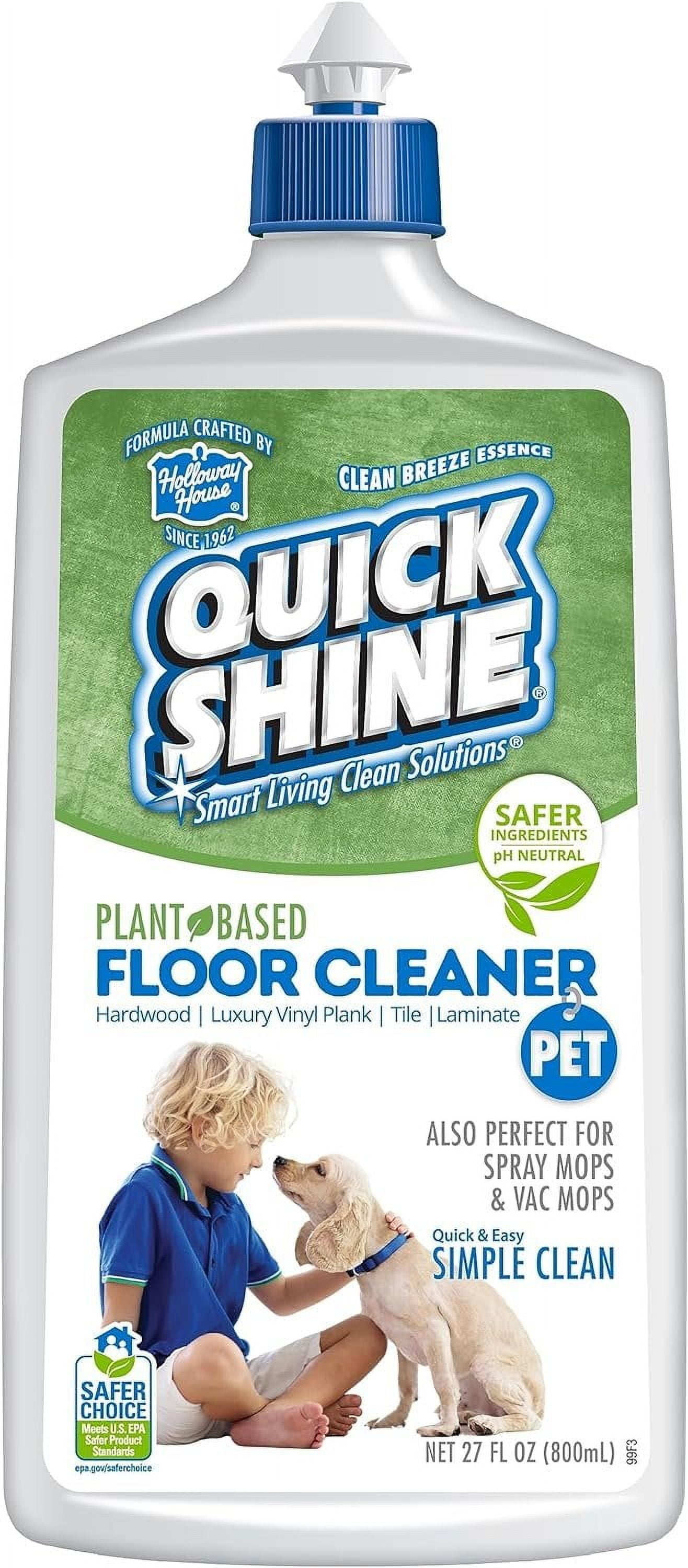 1PC Quick Shine Plant Based Pet Floor Cleaner - Walmart.com