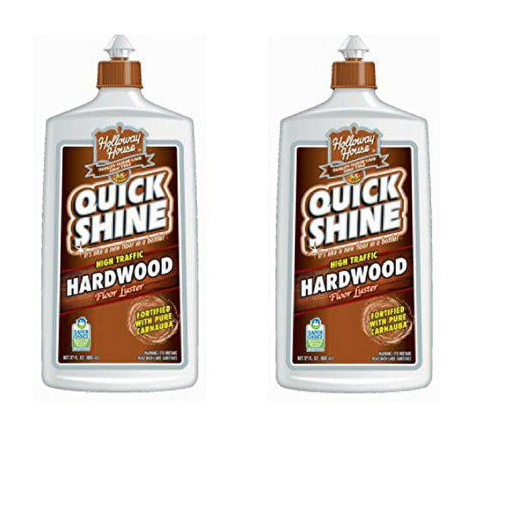 Quick Shine High Traffic Luster Floor Finish Compound 27 fl oz 2 Piece
