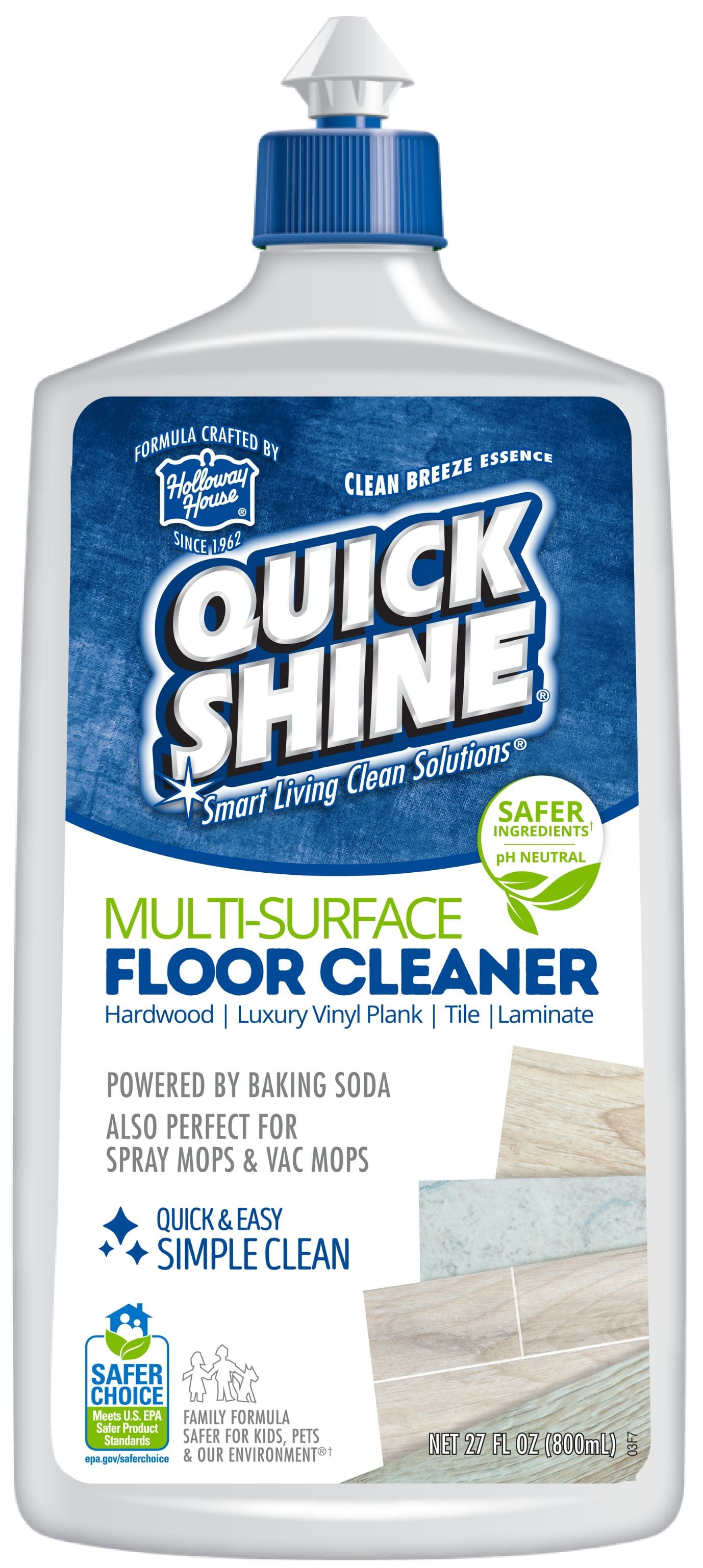 Quick Shine Multi-Surface Floor Cleaner, 27 oz, Fresh Scent