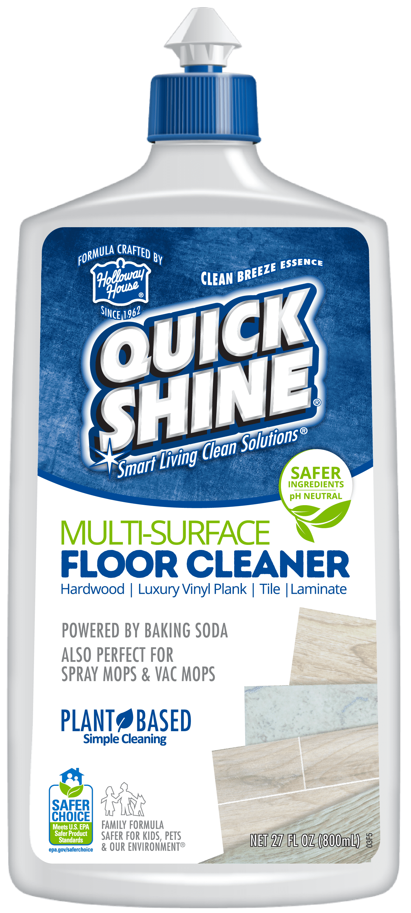 Quick Shine Multi-Surface Floor Cleaner, 27 oz, Fresh Scent - Walmart.com