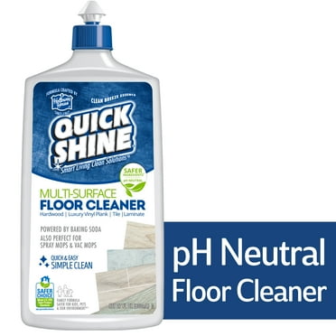 Quick Shine Multi-Surface Floor Cleaner, Ready-to-Use, PFAS-Free & Safer Choice, Fresh Scent 27oz