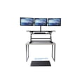 thumbnail image 1 of Quick Sit Stand Up Computer Workstation Riser, 1 of 6