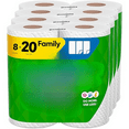 thumbnail image 1 of Quick Size Paper Towels, White, 8 Family Rolls = 20 Regular Rolls (Packaging May Vary), 1 of 4