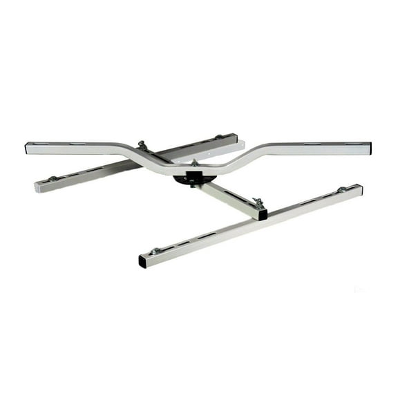 Quick-Sling QSWI3000 Swivel Flush Mount with H Bracket, 200 lb. Max Capacity, Mounts Parallel or Across Joists, 360 Degree Rotation, 32" Length, Steel CA3