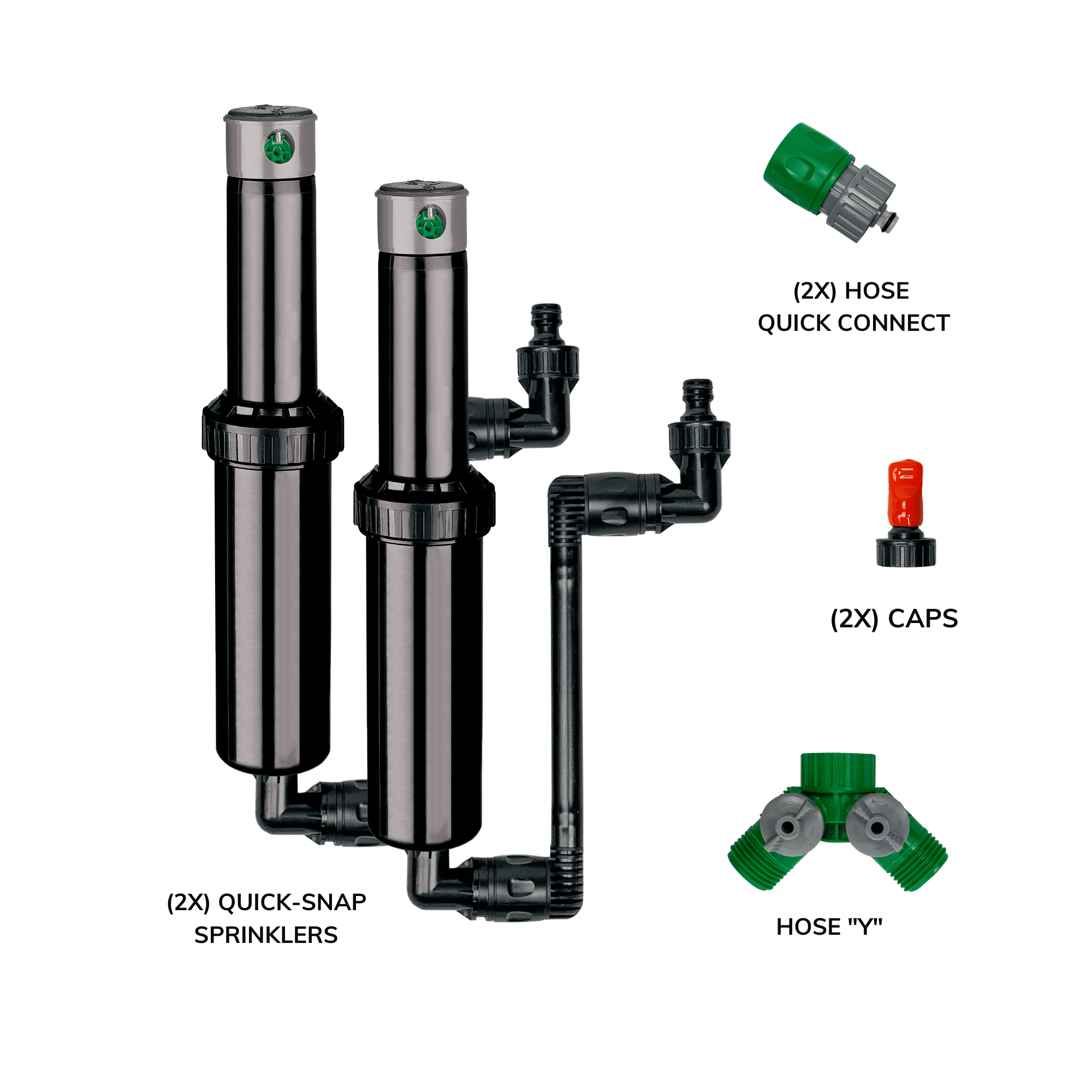 Quick-Snap Buried Sprinkler 2-Pack
