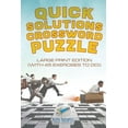 thumbnail image 1 of Quick Solutions Crossword Puzzle Large Print Edition (with 45 exercises to do!) (Paperback), 1 of 1