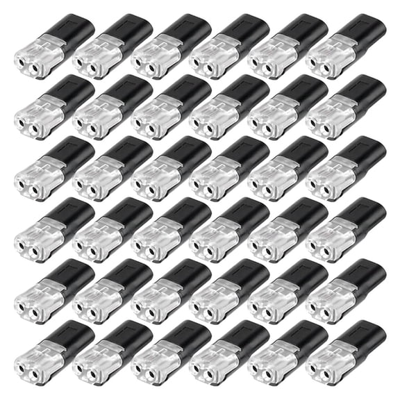 Quick Splice Crimp Terminal Car Wire Connectors Electrical Wire Cable Connection Double-Wire Plug-in Connector Tools(2PCS)