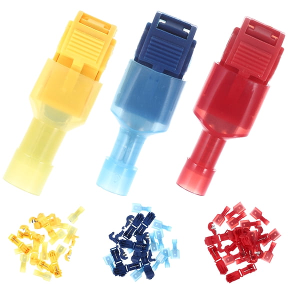 LULULION 30Sets Automotive Wire Connector Kit with T Tap Splice Connectors and Insulation