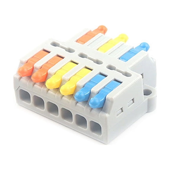 Quick Splitter 3 in 6/9 out Wire Connector Wiring Cable Connector Push-in Conductor Terminal Block