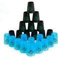 thumbnail image 1 of Quick Stack Cups for Speed Sports Training Game for School Family Party Challenge Competition, Kids Gifts Starter Set of Stacking Cup, Blue and Black 24 PC, 1 of 6