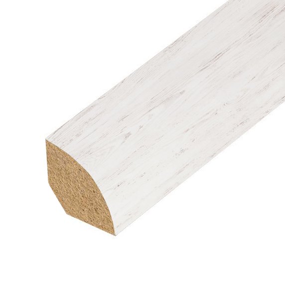 Quick-Step Performance Accessories 94.5" (2.4m) Quarter Round Profile in Color White Brushed Pine U1235 Eligna