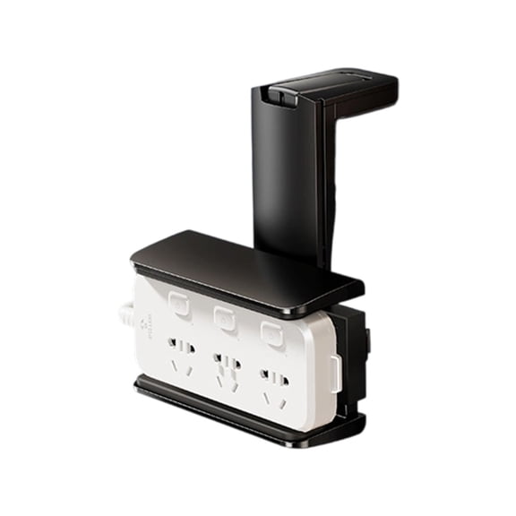 Quick Sticks Under Desk Power Strips Holder Secure Adhesive Mount Space Saving Cable Management Accessory