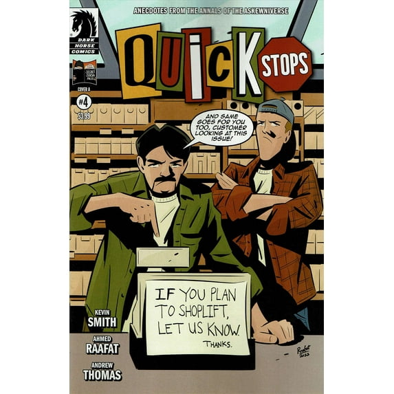 Quick Stops #4A VF ; Dark Horse Comic Book