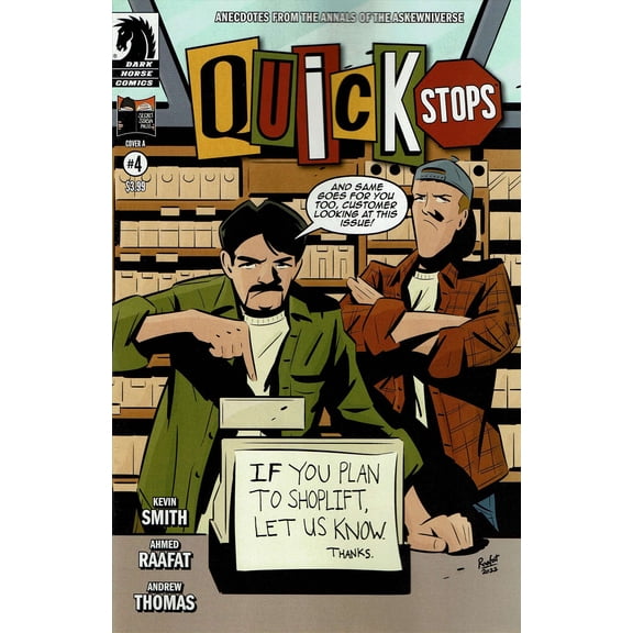 Quick Stops #4A VF ; Dark Horse Comic Book