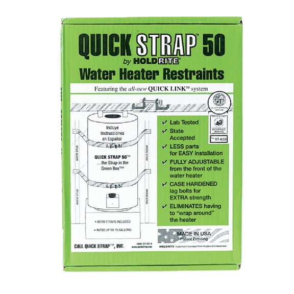 Quick Strap Water Heater Restraining Strap - Single Pack
