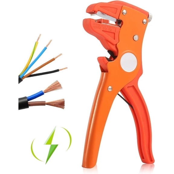 Quick Strip 2024 New Quickstriper Multifunctional Wire Stripper Crimper Cable Cutter Pliers 2 in 1 Automatic Wire Stripper and Cutter (#A5, 1PC)