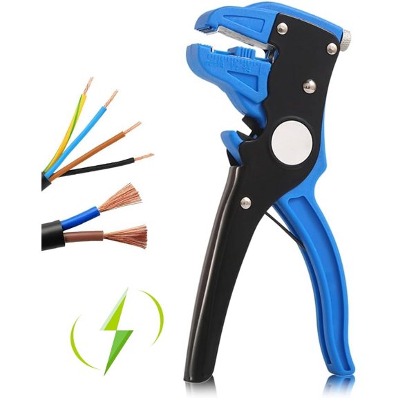 Quick Strip 2024 New Quickstriper - Self Adjusting Multifunctional Wire Stripper, Crimper, Cable Cutter Pliers 2 in 1 Automatic Wire Stripper and Cutter (#A4, 1PC)
