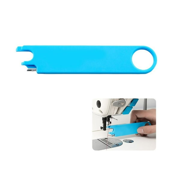 Quick Threading Device for Sewing Machine, Needle Threader Tool, Automatic Sewing Aid, Quick Thread Feature, Machine Needle Accessory, Home Quilting Use for Clothing Craft Tailors Lovers