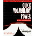 thumbnail image 1 of Pre-Owned Quick Vocabulary Power: A Self-Teaching Guide (Paperback) 0471050083 9780471050087, 1 of 1