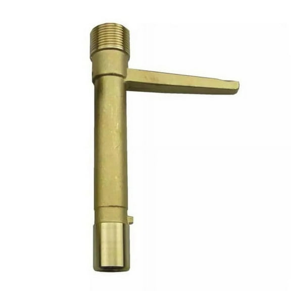 Quick Water Intake Valve Key,Thread Brass Coupler,Corrosion Resistant Sturdy Quick Connect Valve,Underground Irrigation Coupler Valve for Garden Watering Agricultural Greenhouse(Bronze)