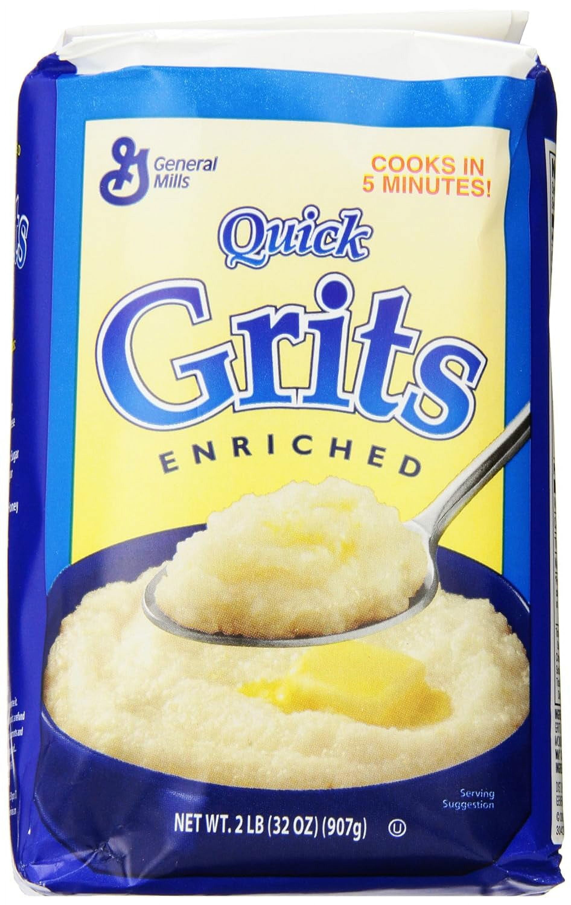 Quick White Corn Grits, 32 Ounce (Pack Of 12)