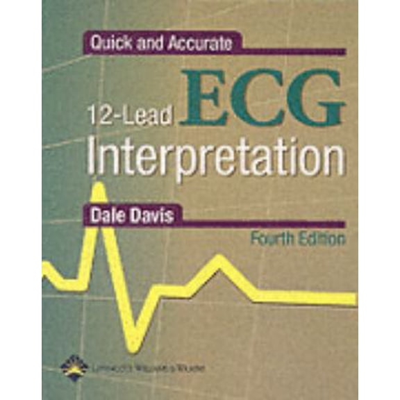 Pre-Owned Quick and Accurate 12-Lead ECG Interpretation (Paperback) by Dale Davis