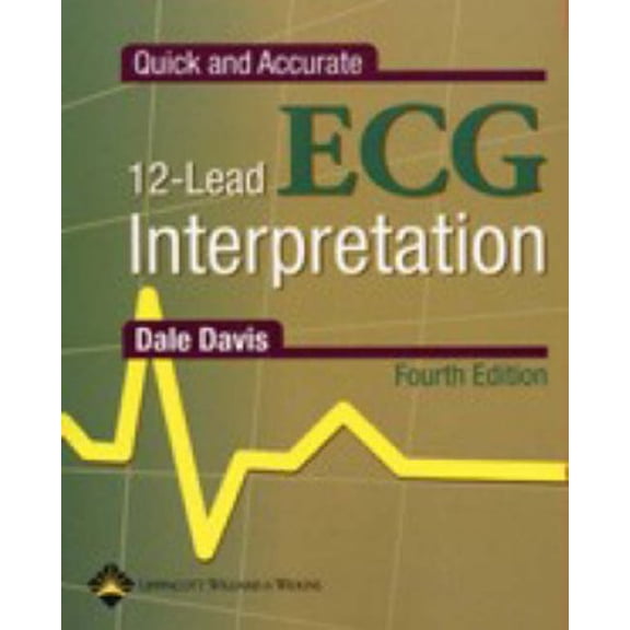 Pre-Owned Quick and Accurate 12-Lead ECG Interpretation (Paperback) by Dale Davis