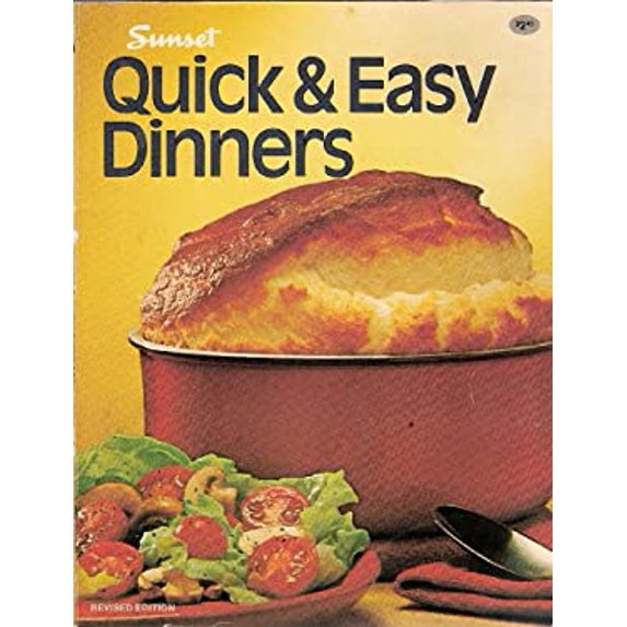Pre-Owned Sunset's Quick & Easy Dinners (Paperback) 0376025425 9780376025425