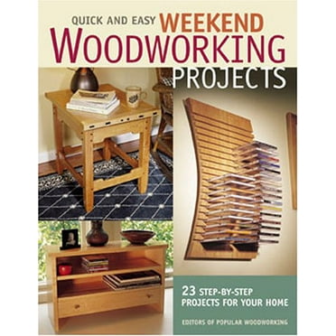 Pre-Owned Quick and Easy Weekend Woodworking Projects (Paperback) 1558707468 9781558707467