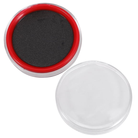Round Small Ink for Documents, Daily Use File , Accountant Signature , and Portable