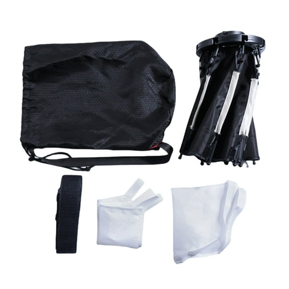 Quick setups 290mm Octagonal Soft Light Box with Mini Bracket Portable Octagonal Softbox Multifunction for Product Photography
