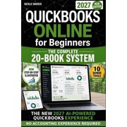 QuickBooks Online for Beginners 2027 New Edition The Only Step-by-Step System to Master the New AI-Powered Experience, Paperback