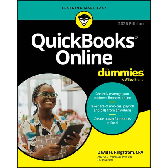 QuickBooks Online for Dummies, 2026 Edition, (Paperback)