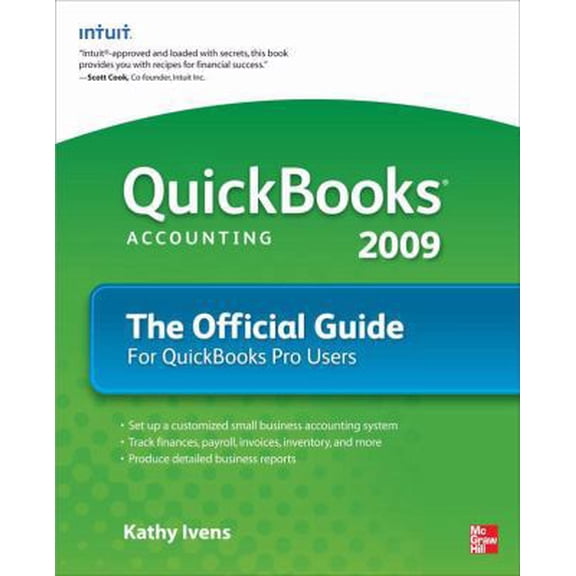 Pre-Owned QuickBooks 2009 the Official Guide (Paperback) 0071598596 9780071598590