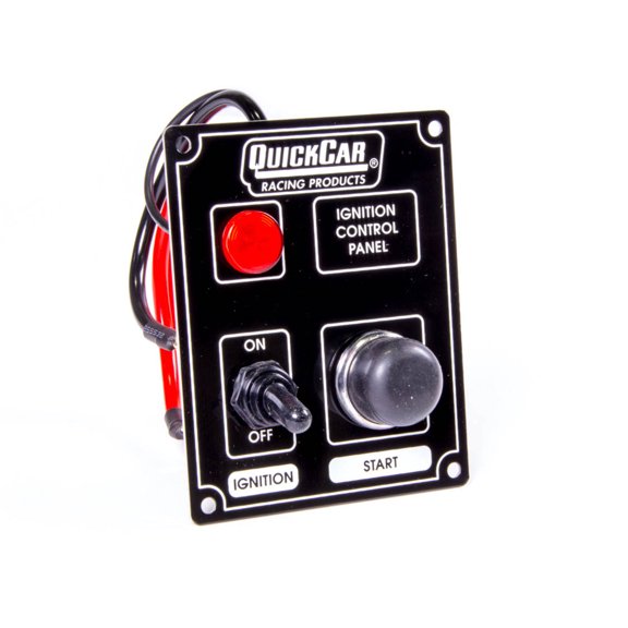 QuickCar Ignition Panel Black