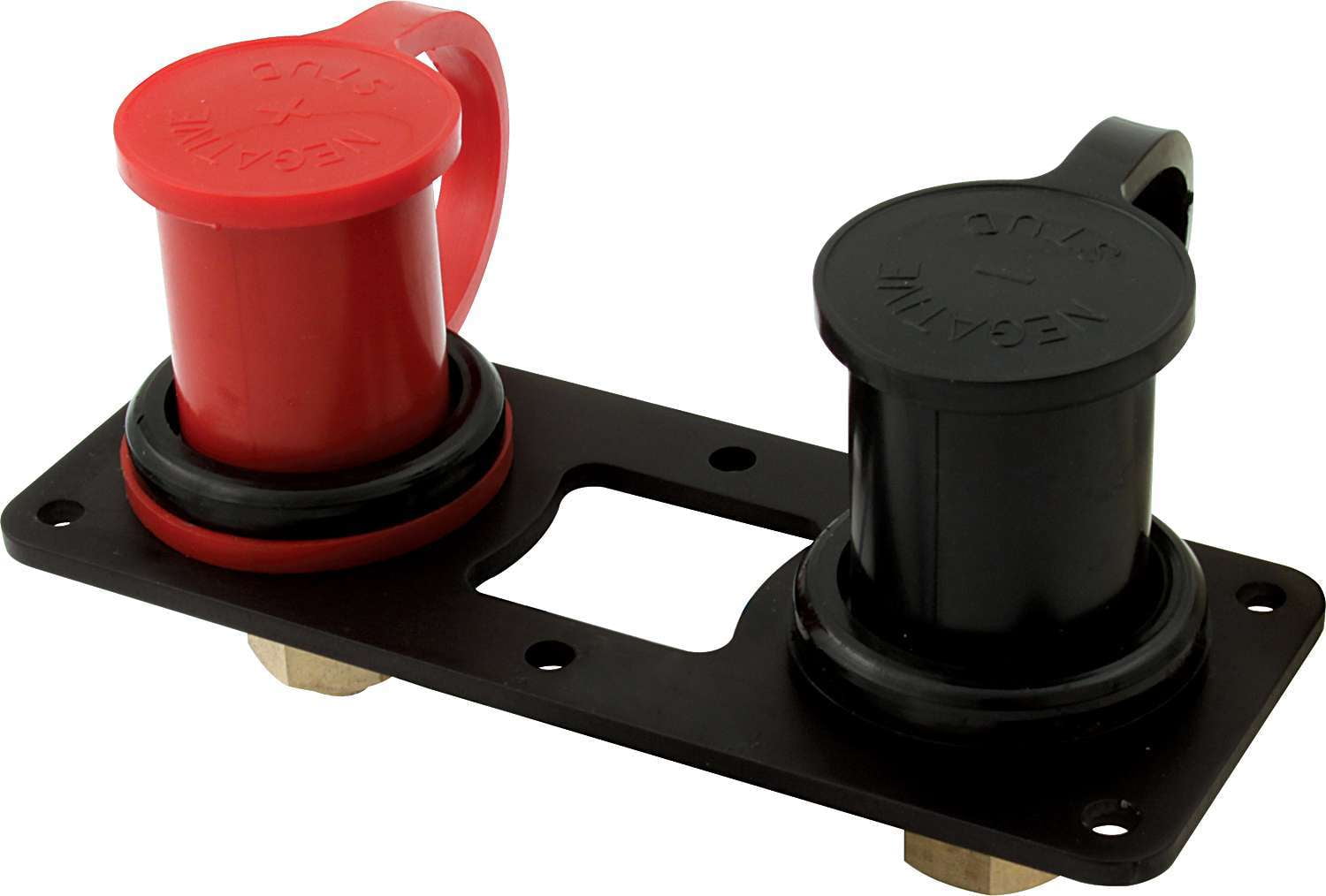 QuickCar Racing 57-718 Remote Battery Posts with Bracket 1 Red & 1 ...