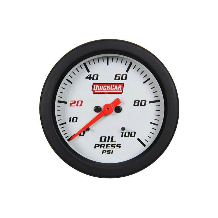 QuickCar Oil Pressure Gauge 2-5/8 QuickCar Oil Pressure Gauge 2-5/8