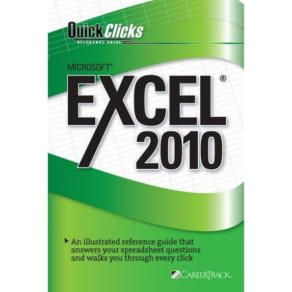 Pre-Owned QuickClicks Excel 2010 (Unknown) 1609590376 9781609590376