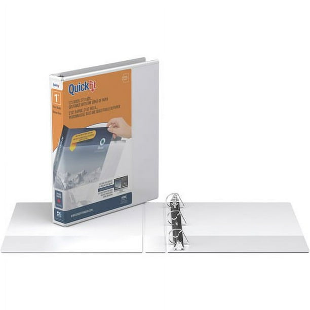 QuickFit D-Ring View Binders - 4 QuickFit D-Ring View Binders - 4