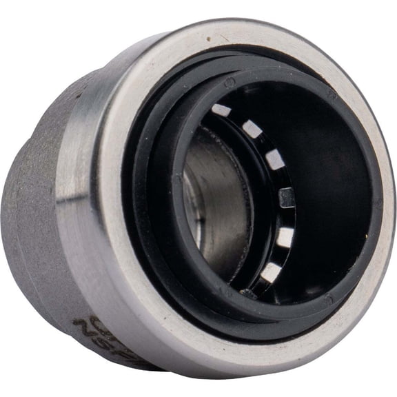 QuickFitting 1/2 In. Push-to-Connect Stainless Steel Push Cap (End Stop) SS816R