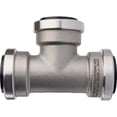thumbnail image 1 of QuickFitting 1 In. x 1 In. x 1 In. Push-to-Connect Stainless Steel Tee SS834R, 1 of 5