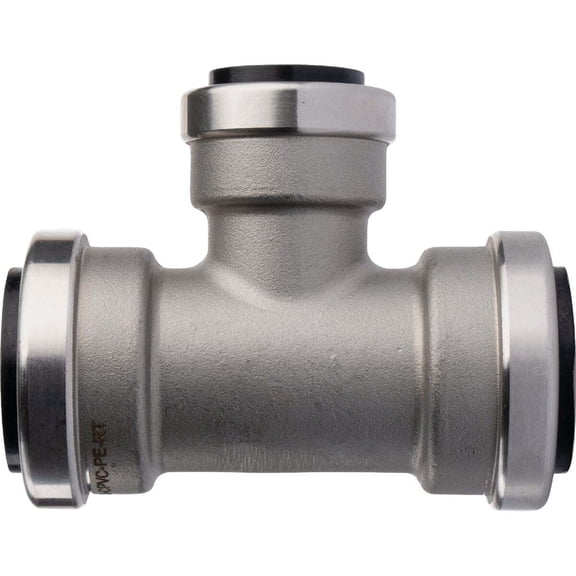 QuickFitting 1" X 1" X 3/4" Pf Tee SS835R