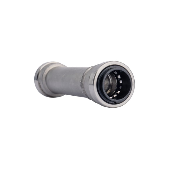 QuickFitting Push-to-Connect Stainless Steel Slip Repair Coupling - Pack of 2